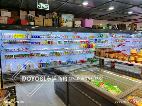 上海市市辖区闵行区曹建之路超市冷藏柜案例
